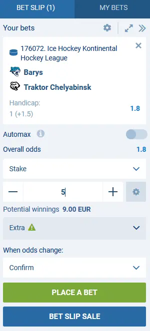 Different types of bets at 1xBet Different types of bets at 1xBet
