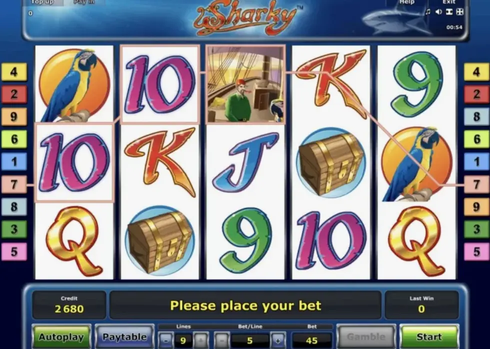 Технические особенности Sharky