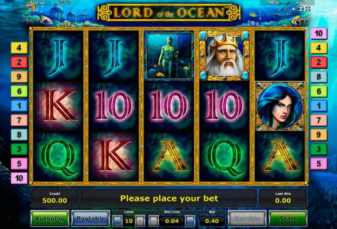 Game Features of Lord of the Ocean