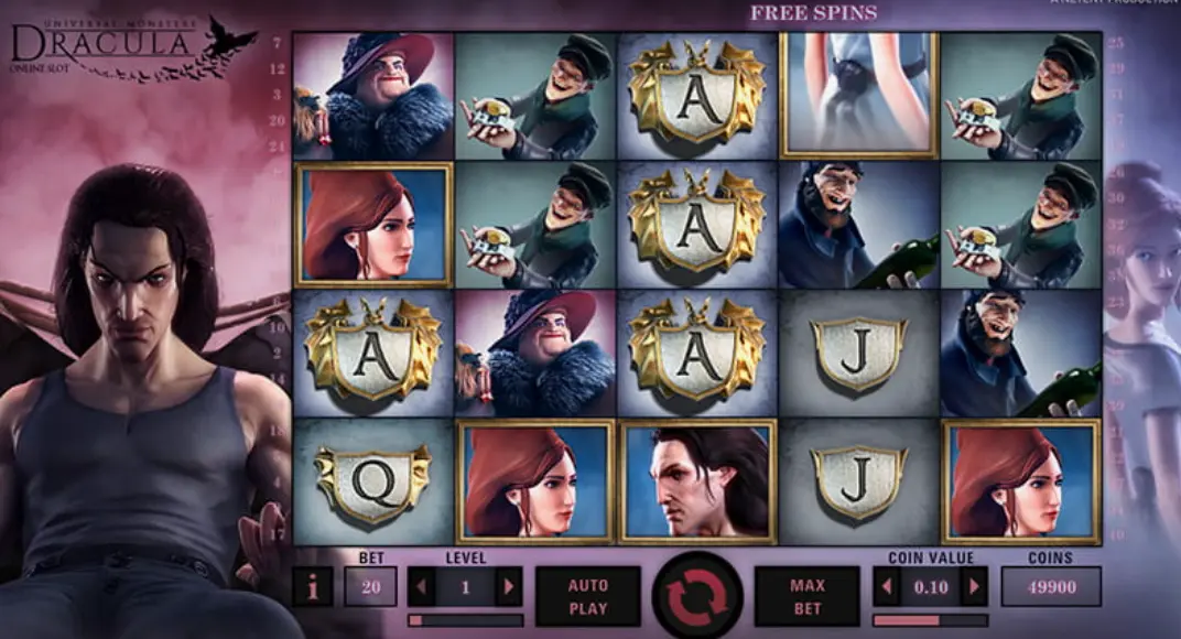 Особенности слота Dracula