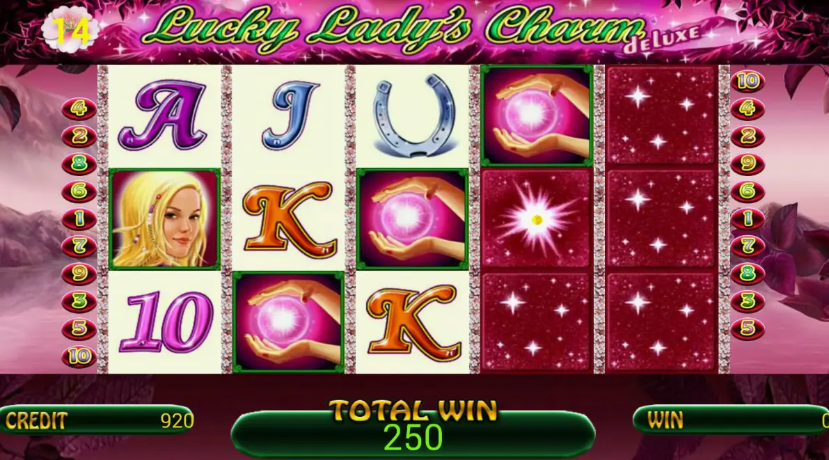 Основные правила Lucky Lady's Charm Deluxe