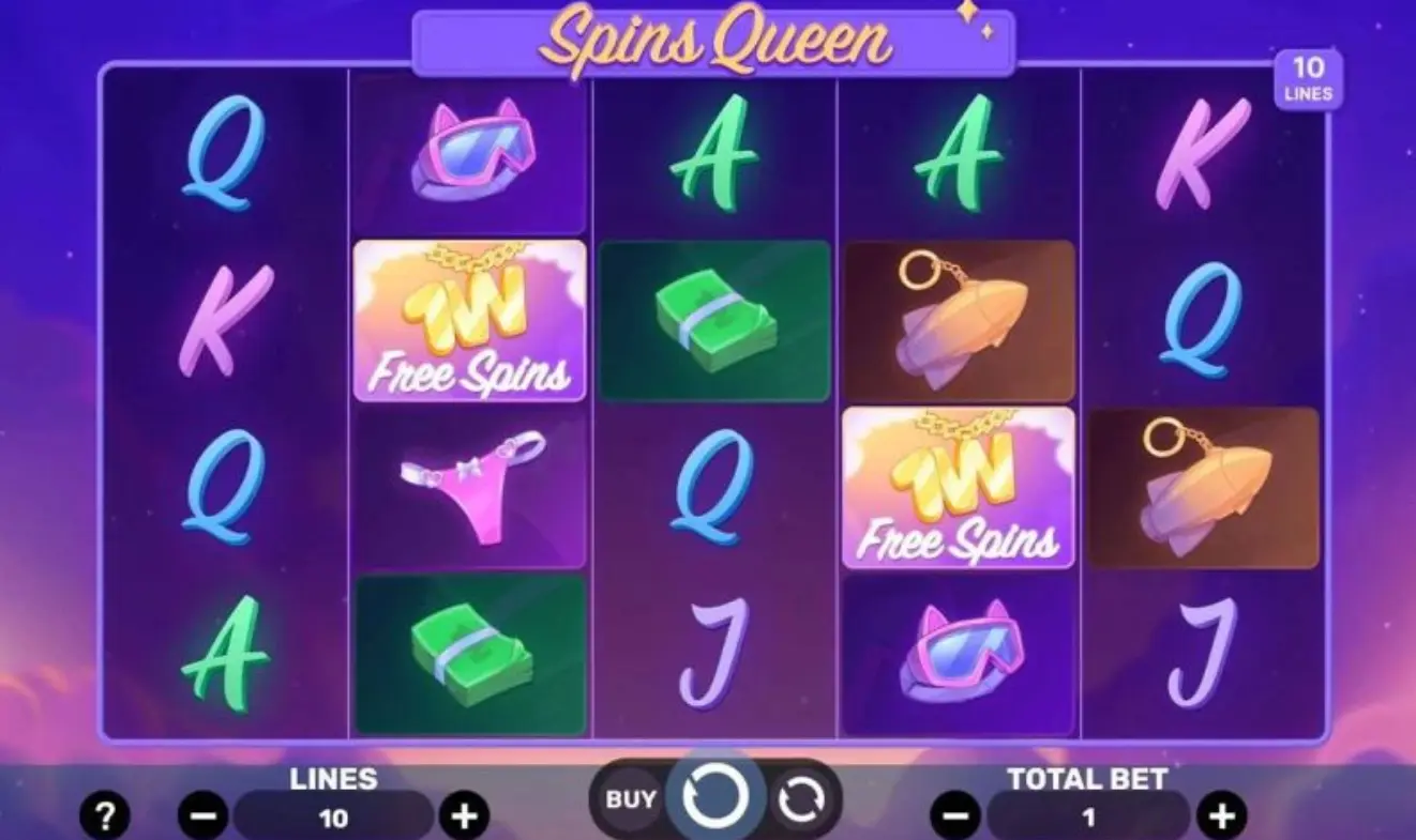 Spins Queen Rules