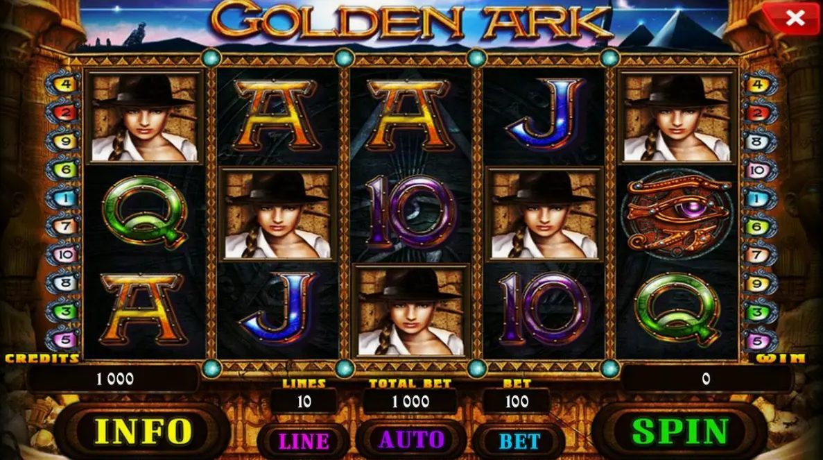 Особенности игры Golden Ark