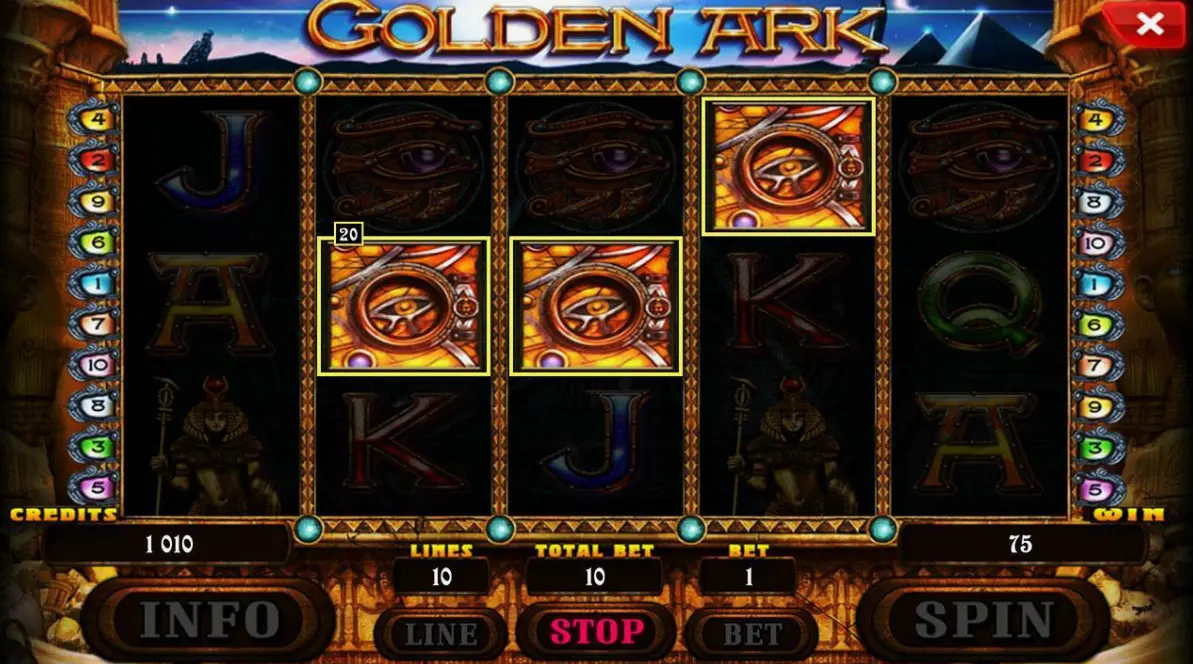 Демо режим Golden Ark