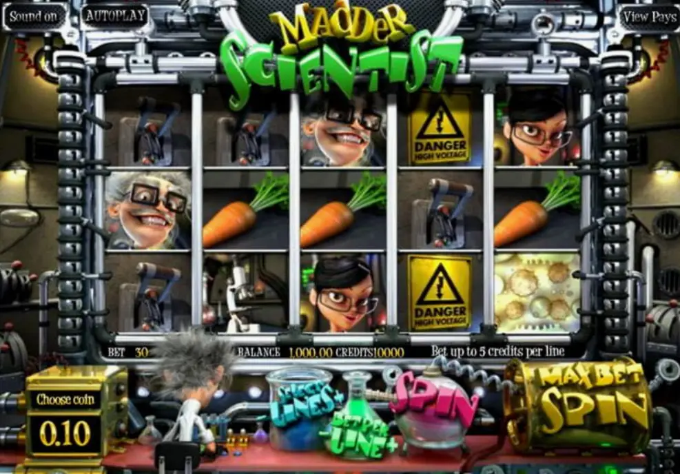 Демо режим Madder Scientist