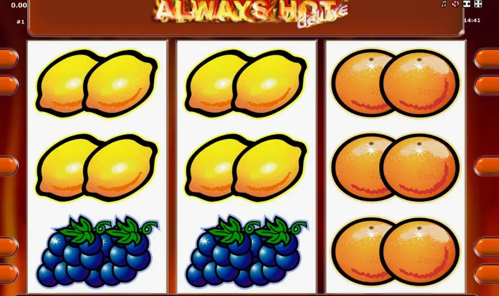 Правила игры Always Hot Deluxe