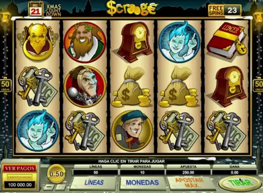 Scrooge Slot Game Mechanics