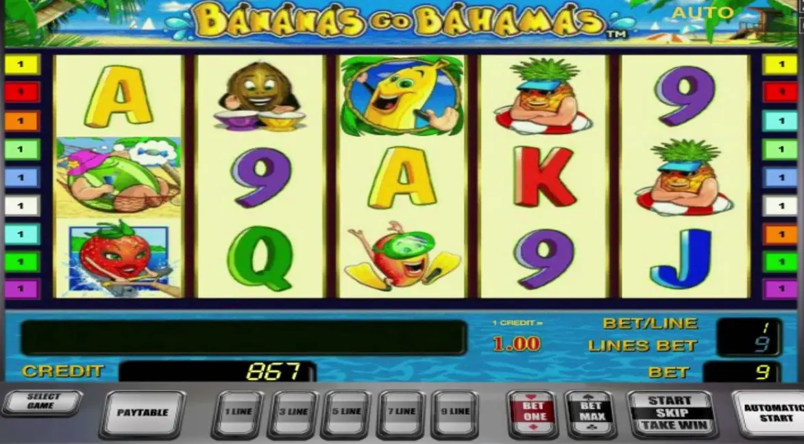 How to start playing Bananas Go Bahamas