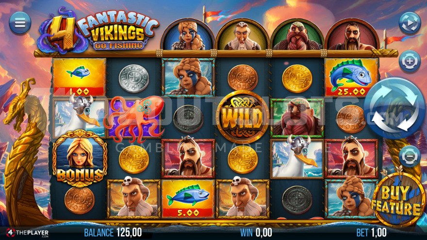 Bonus Buy in right corner