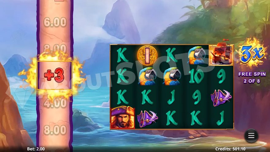 Wild symbols in Action Boost: Treasure Trove