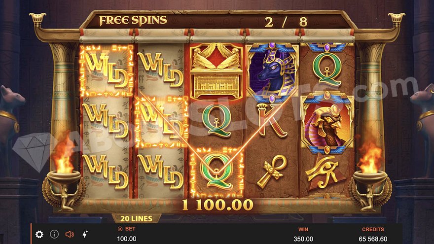 Free Spins Bonus in Ark of Ra Slot