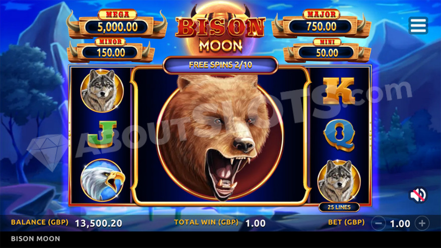 Bison Moon Free Spins