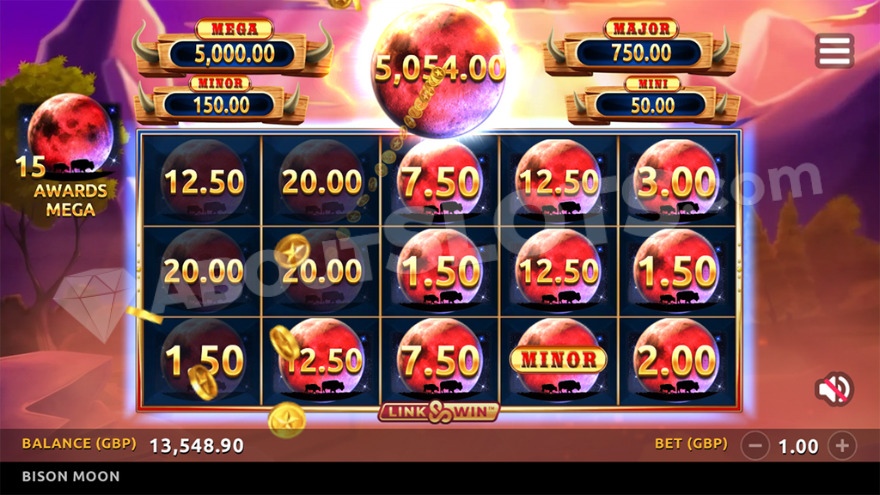 Bison Moon Wild Symbol