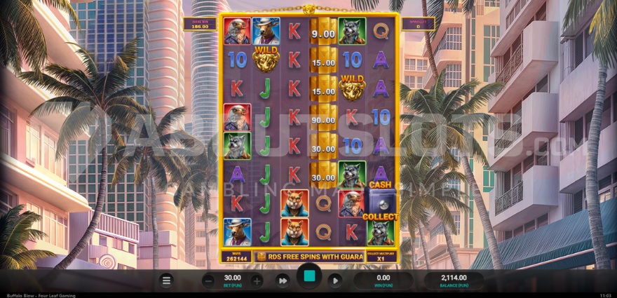 Buffalo Blow Free Spins Screenshot