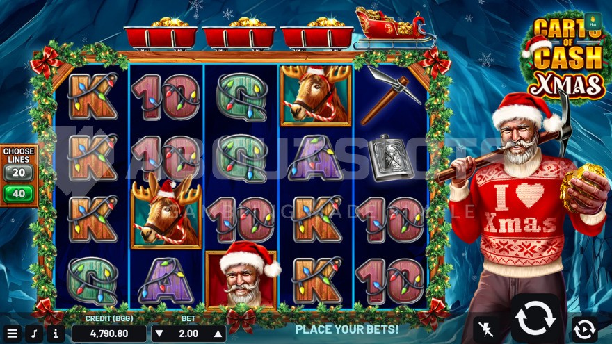 Cart of Cash Xmas Base Game
