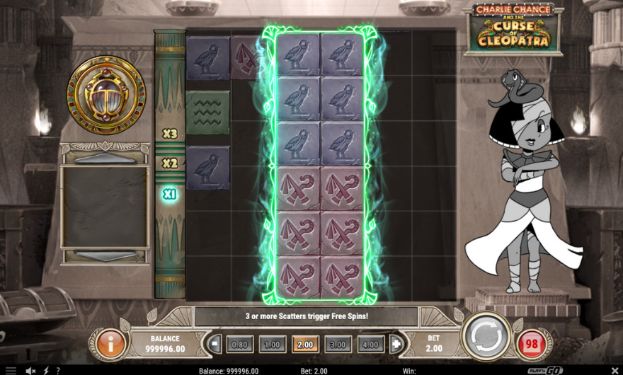 Charlie Chance and the Curse of Cleopatra Bonus Features