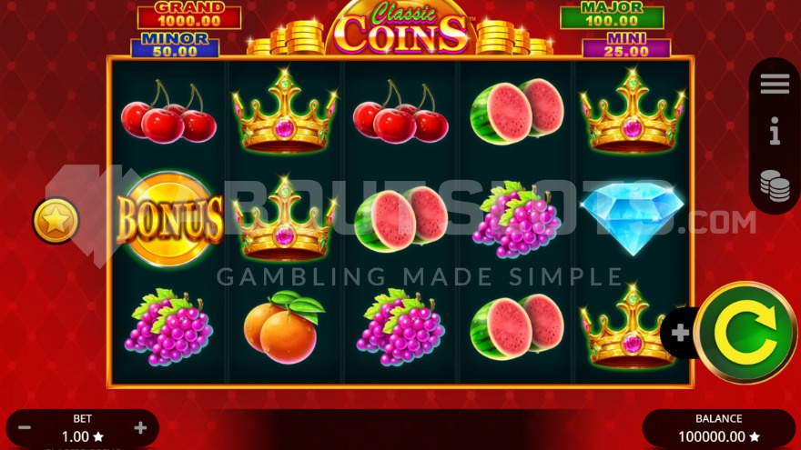 Scatter Symbol on Reel 1