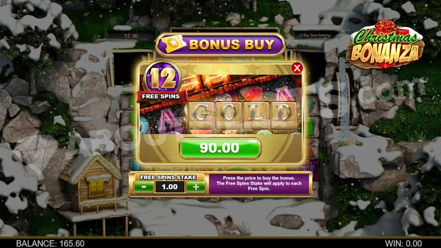 Christmas Bonanza Bonus Buy Feature