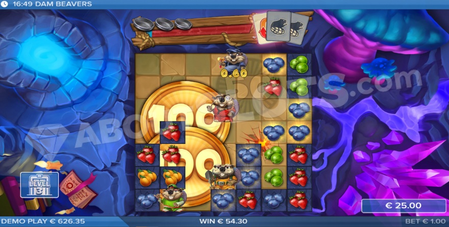 Dam Beavers Slot Level Progression