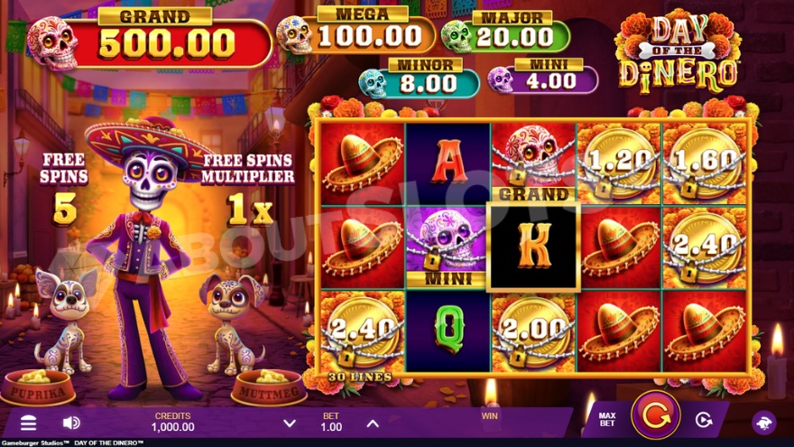 Day of the Dinero Base Game Screenshot