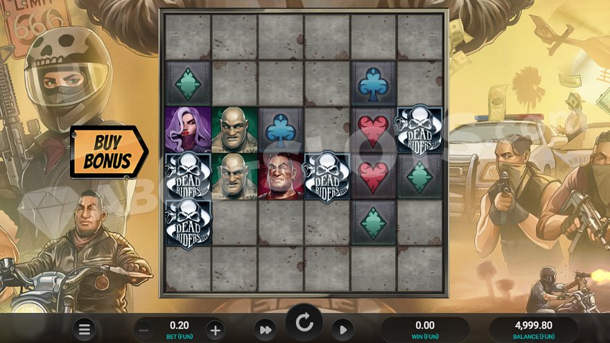 Dead Riders Trail Slot Game