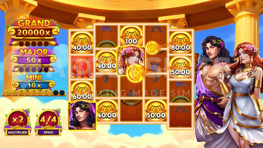 8 coin symbols on the reels during the bonus game