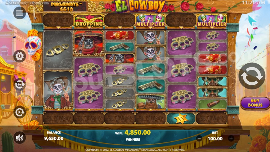 El Cowboy Megaways Slot Game