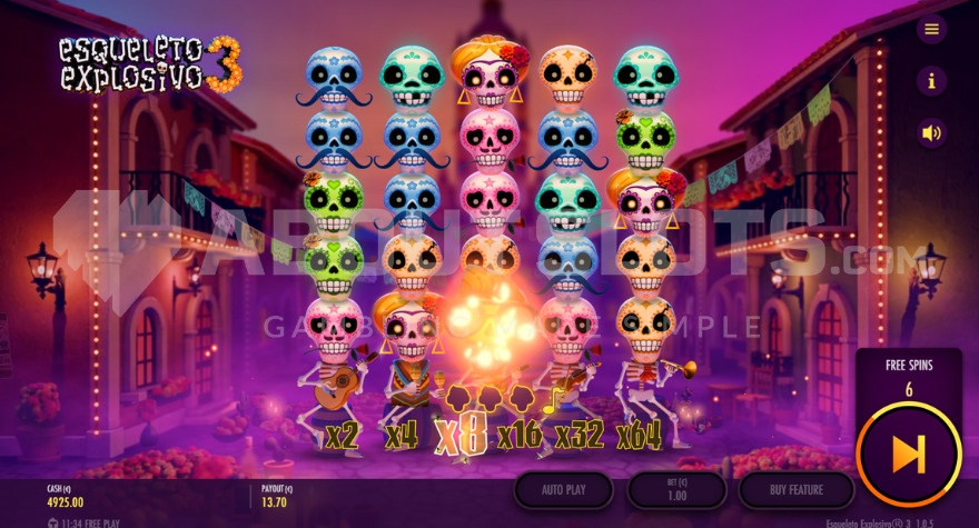 Дикий символ на 3-м барабане