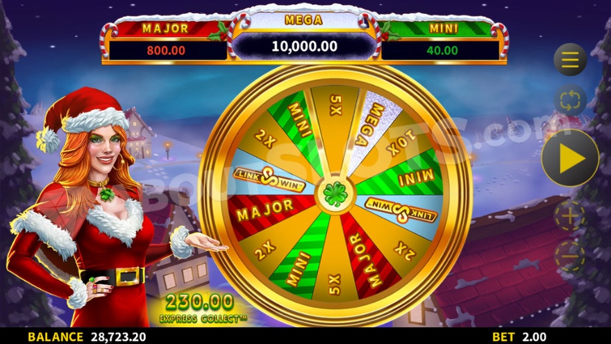 Wild Symbol in Fiona's Christmas Fortune Slot