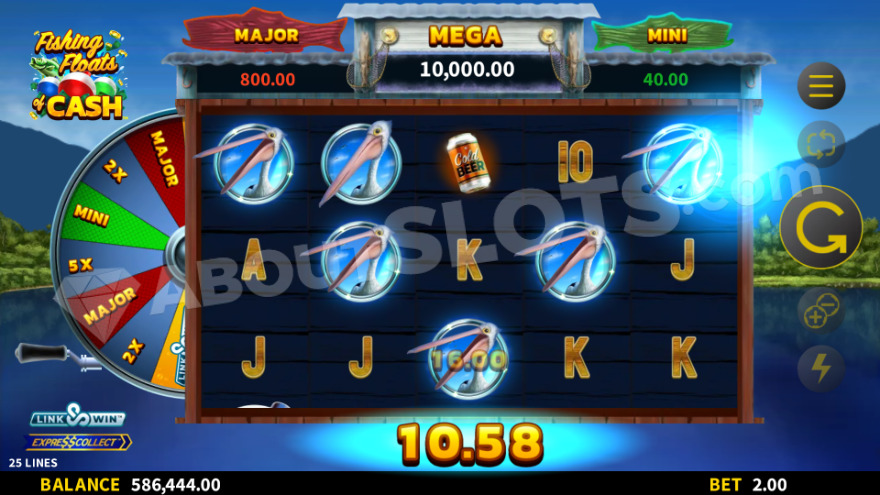 Fishing Float of Cash Slot Game