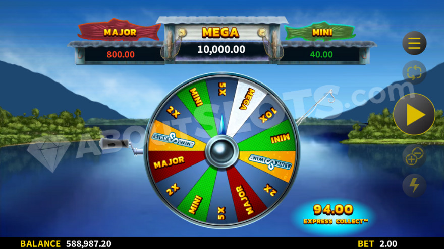 Wild Symbol in Fishing Float of Cash