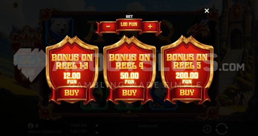 3 Feature Buy options