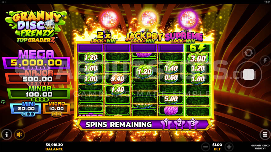 Монетные символы на всех барабанах