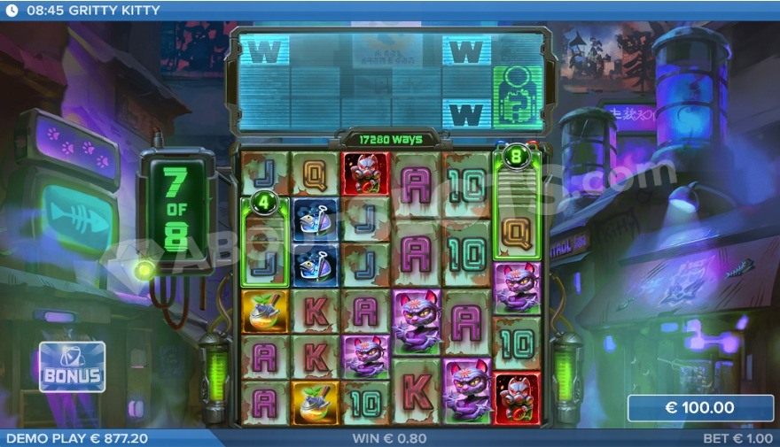 Gritty Kitty of Nitropolis Wild Symbol