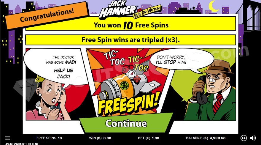 Jack Hammer Wild Symbol