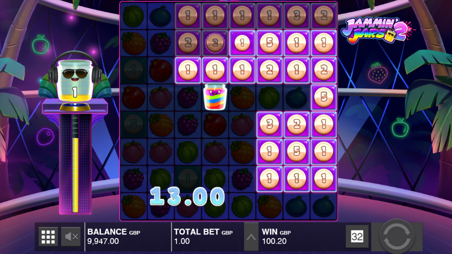 Wild Jar Symbol in Jammin' Jars 2