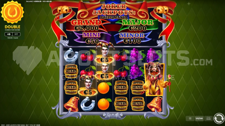 Joker Queen Symbol on 6th reel