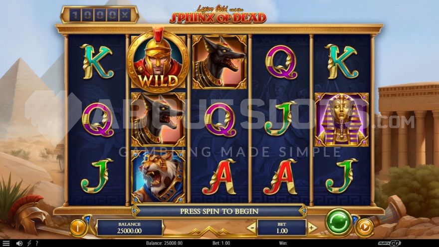 Wild symbol on the second reel