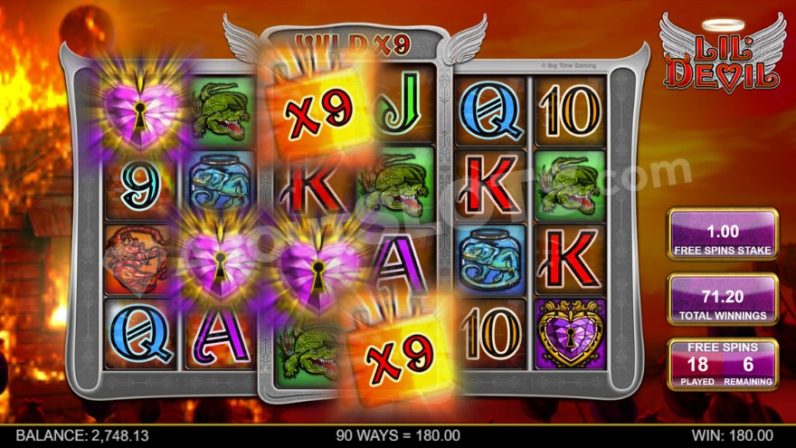 Dynamite Lover Free Spins Feature