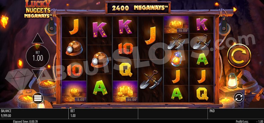 Lucky Nuggets Megaways Slot Game