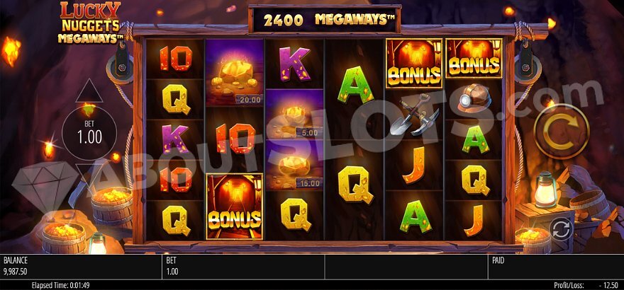 Lucky Nuggets Megaways Scatter Symbol