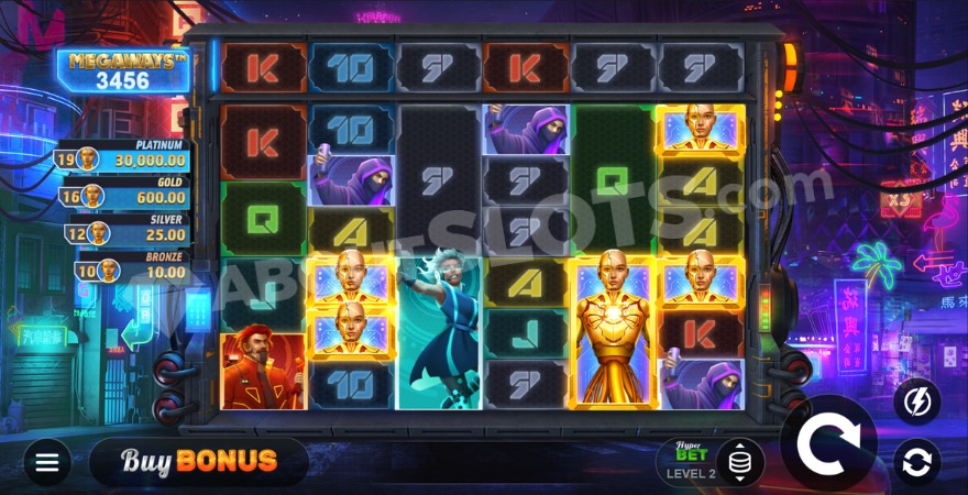 Machina Reloaded Megaways Slot Gameplay