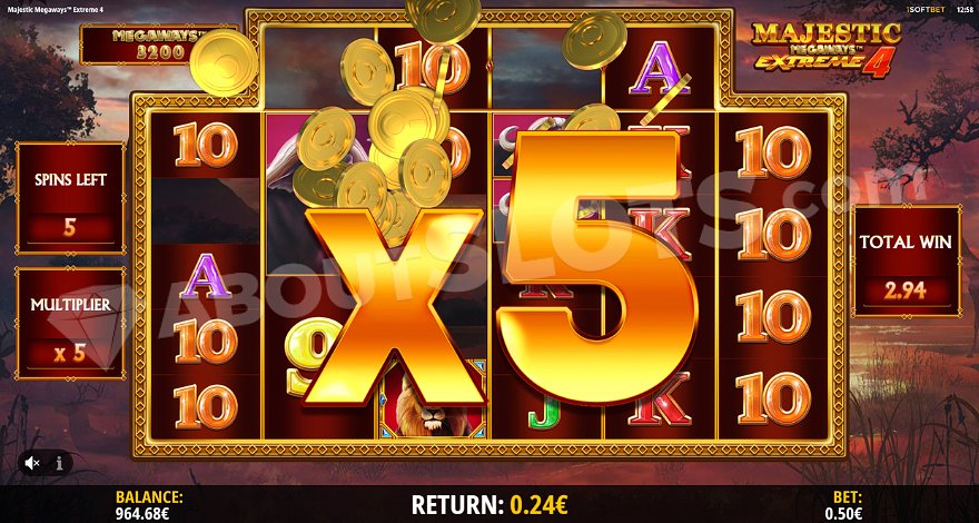 Scatter Symbol in Majestic Megaways Extreme 4