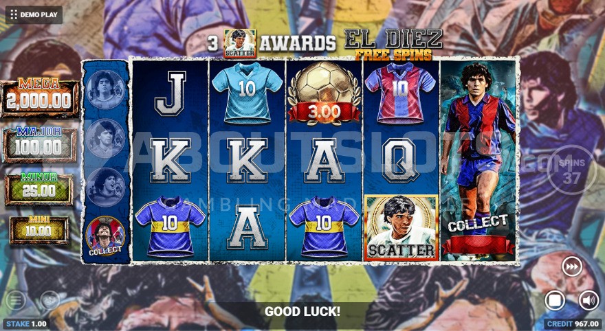 Символ Collect на 5-м барабане