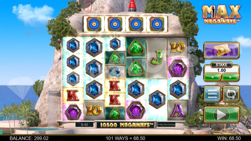 Max Megaways Extra Reel Feature