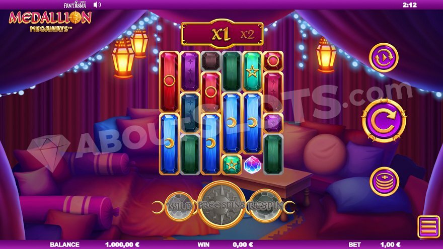 Medallion Megaways Slot Gameplay