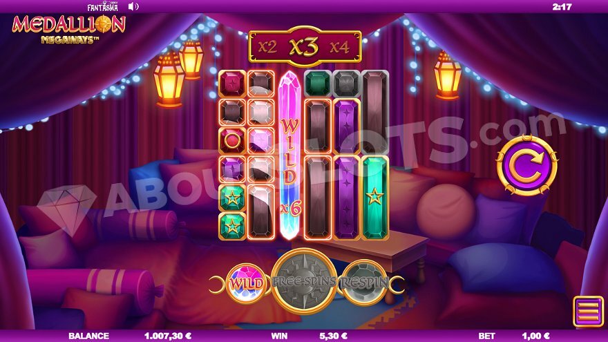 Medallion Megaways Cascading Wins