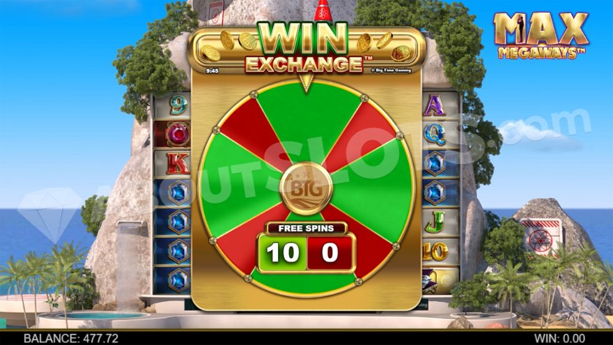 Max Megaways Free Spins Feature