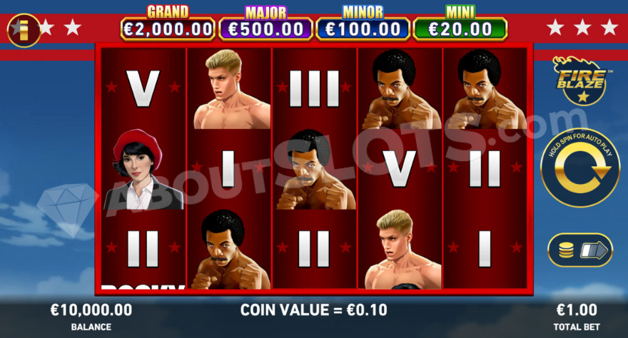 Base game with jackpots displayed above the reels.