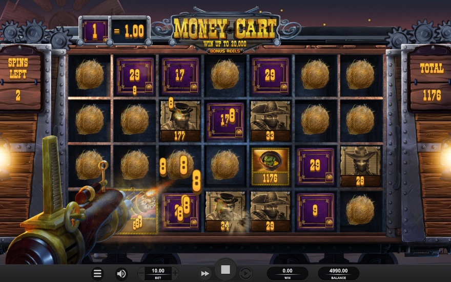 Money Cart Re-spins Feature